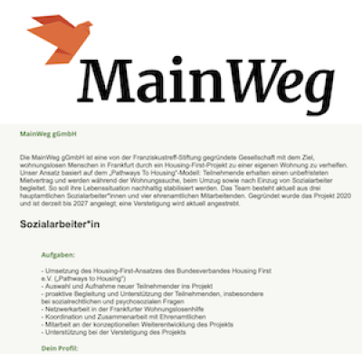 Sozialarbeiter*in